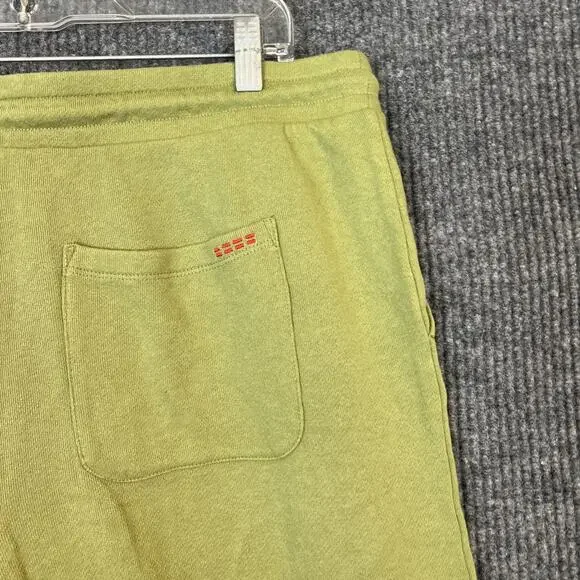 Peace Love World Boheme Regular French Terry Monica Wide Leg Pants Sz L Green - Picture 8 of 13